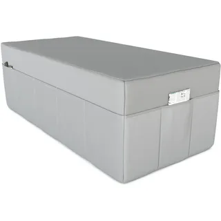 POKAR Husse für 3-teilige Faltmatratze Wasserdicht Camping Matratze Gästematratze Feldbett Klappbett Gästebett Bodenmatratze Schlafmatratze 140 x 195 x 15 cm, Grau