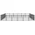 vidaXL Hundezwinger 5,82 m x 5,82 m x 1 m Stahl Schwarz