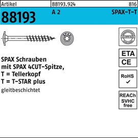 SPAX Edelstahl A2