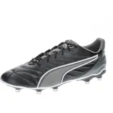 Puma Unisex King PRO FG/AG Soccer Shoe, Black White-Cool Dark Gray, 48.5 EU - 48.5 EU