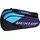 Dunlop FX Performance 8 Racket Bag – Tennistasche für bis zu 8 Schläger, Violett/Schwarz/Cyan