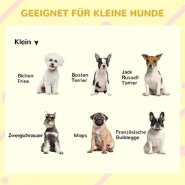 PawHut Hundehütte mit 2 Schüsseln, - Schwarz/Grau/Weiß