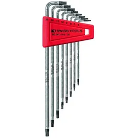 PB SWISS TOOLS Winkelschraubendreher-Satz für TX, gekordelt, Anzahl Schraubendreher: 8