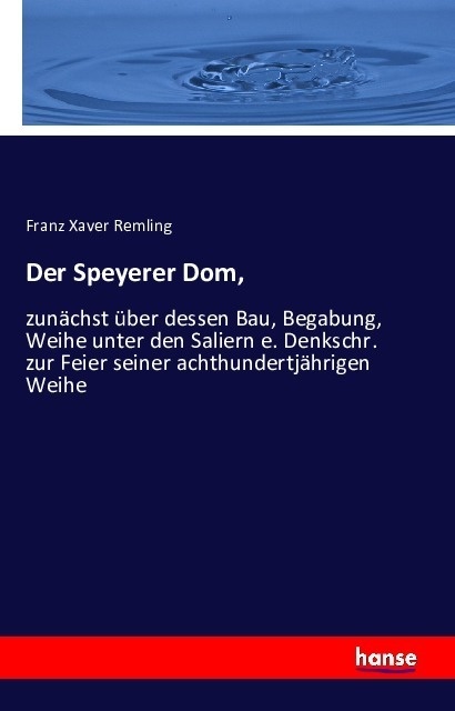 Der Speyerer Dom  - Franz Xaver Remling  Kartoniert (TB)