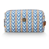 Pip Studio Coco Necessaire Mittel Samba Streifen Blau