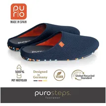 purosteps Casa Eco Signet Dunkelblau/Orange 41