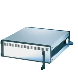 SCHROFF Rückwandfuss mit Gummieinlage - RUECKWANDFUSS 3HE RAL7016