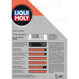 LIQUI MOLY Top Tec 4310 0W-30 5 l