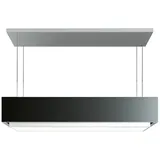 falmec spa Levante Inselhaube 120 cm graphite