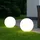 just light. Kugelleuchte Kunststoff 20x51 cm 2er Set weiß