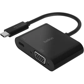 Belkin USB-C auf VGA-Adapter Schwarz