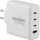 VOLTCRAFT UC-3C1A140W01 USB Ladegerät 140 W 3x USB-C®, 1x USB-A USB PD 3.1 Weiß Innenbereich GaN
