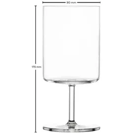 Schott Zwiesel MODO Wasserglas 4 Stück Inhalt 440 ml