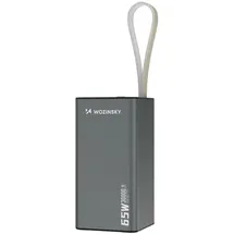 wozinsky K65+ 65 W, 2 x USB-C, 1x USB-A - Schwarz