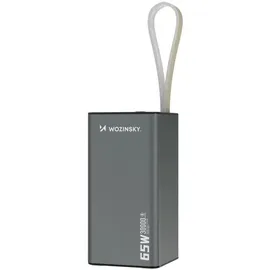 wozinsky K65+ 65 W, 2 x USB-C, 1x USB-A - Schwarz