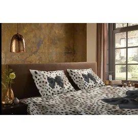 PURE luxury collection Ragna Leopard Beige 200 x 200 cm + 2 x 80 x 80 cm