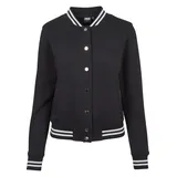 URBAN CLASSICS College Sweatshirt Jacke Black XL