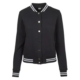 URBAN CLASSICS College Sweatshirt Jacke Black XL