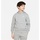 Nike Sportswear Club Fleece Kapuzenjacke Kinder 063 dk grey heather/base grey/white L 147-158 cm