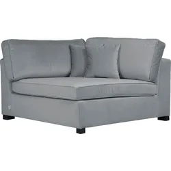 Sofa "Skara XXL", grau, B:130cm H:86cm T:130cm, 100% Polyester, GUIDO MARIA KRETSCHMER HOME & LIVING, Sofas, Sofa-Element, Eckelement zur individuellen Polstergarnitur-Gestaltung