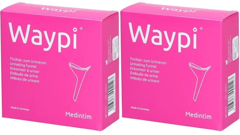 Waypi® Medintim Trichter zum Urinieren - Stehendes Pipi