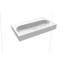 Kaldewei Centro Wand-Waschtisch 903506003030 3062, 90x50x12cm, bahamabeige Perl-Effekt, ohne Überlauf, ohne Hahnloch