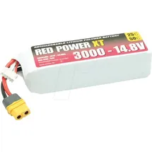 Red Power Modellbau-Akkupack (LiPo) 14.8V 3000 mAh Softcase XT60