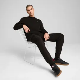 Puma Essentials Fleece Crew Sweatshirt Herren 01 black S