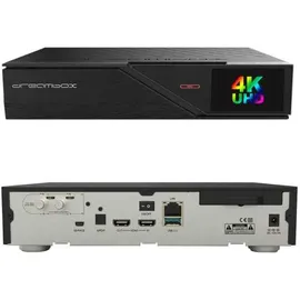 DreamBox DM900 RC20 UHD 4K E2 Linux PVR 1xDVB-S2X MS Tuner Receiver Schwarz 1TB