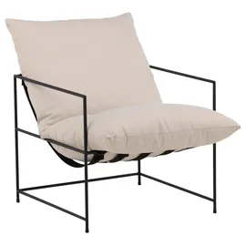 Livetastic Sessel Sedalia Polyester Weiß