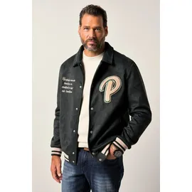 Jp1880 Funktionsjacke Blouson Velours grün/schwarz 7XL