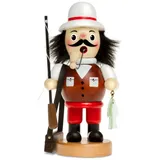 SIKORA Räuchermännchen 16 cm weiß/braun