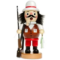 SIKORA Räuchermännchen 16 cm weiß/braun