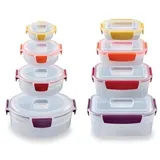 Joseph Joseph Nest Lock 8-tlg. Frischhaltedosen- Set Rund und E