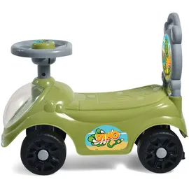 Jamara 464005 Rutscher Dino - Kippschutz, Schub- und Haltegriff, Rutscherfahrzeug