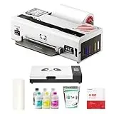 Procolored K13 Lite A3 DTF Drucker Bundle mit Ofen für T-Shirts und Kleidung, 33cm Textildruckmaschine mit Weißtinten-Zirkulation und Infrarotschutz für DIY Bekleidung Weiß