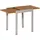 Merxx Gartentisch 130 x 65 x 75 cm beige/silber