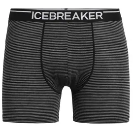 Icebreaker Anatomica Merino Boxershorts - Gritstone Heather - S