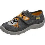 Fischer Markenschuh Danny Hausschuh grau 36
