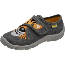 Fischer Markenschuh Danny Hausschuh grau 36