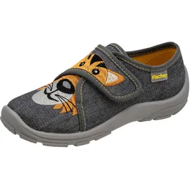 Fischer Markenschuh Danny Hausschuh grau 36
