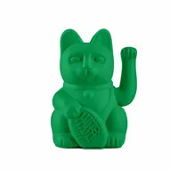 Donkey Products Winkekatze Lucky Cat Maneki Neko Emerald grün