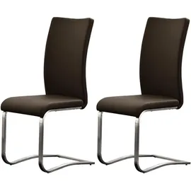 MCA Furniture Arco 2 St. Echtleder braun