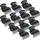 12 Stück Hot Roller Clips Lockenwickler Klauenclips Ersatz Roller Clips Für F...