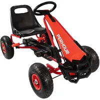 Lemodo Go Kart Tretfahrzeug rot (LxBxH: 95x58x64 cm)