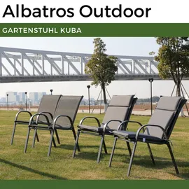 Albatros Kuba Gartenstühle 2er Set