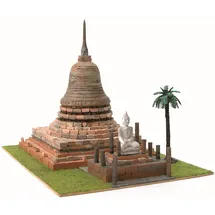 Domus Kits Modellbausatz Pagoda budista Wat Sa Si 1:60 braun/grau