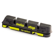 Swissstop Flash Pro Rennradbeläge, für Carbonfelgen, schwarz (Black Prince),