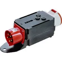 as-Schwabe Adapter MIXO 32 auf 16A mit Sicherungen CEE 400V