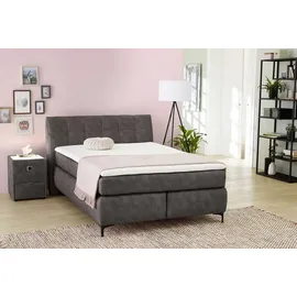 JOB Boxspringbett - Mikrofaser - 140 x 200 cm